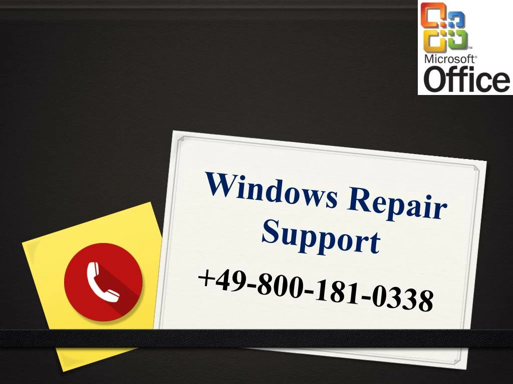 windows repair support