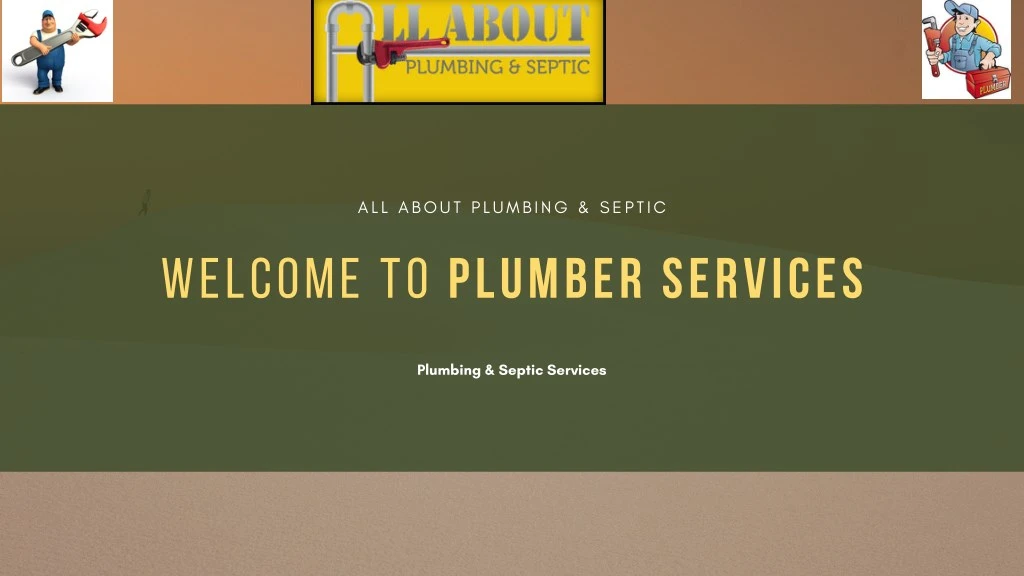 all about plumbing septic