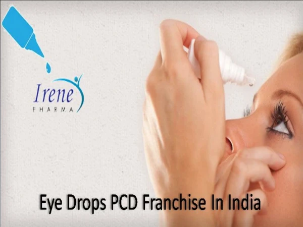 Eye Drops PCD Franchise In India