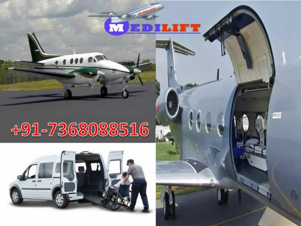 Pick Country Best Air Ambulance in Guwahati with Expert Doctor