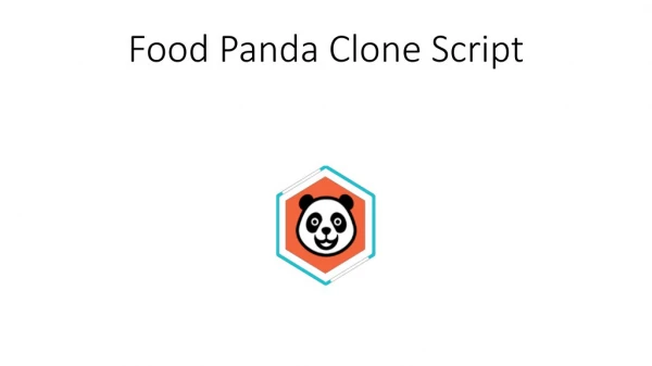 Food panda clone script