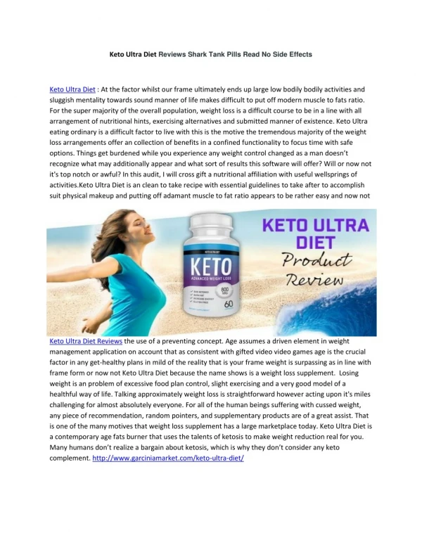 Keto Ultra Diet Reviews Shark Tank Pills Read No Side Effects