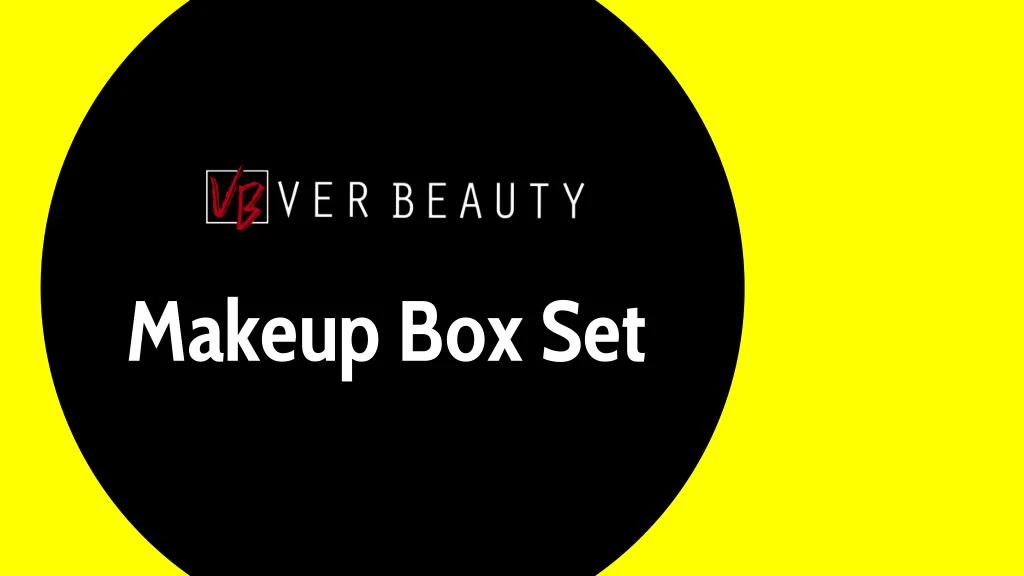 makeup box set