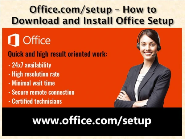 office.com/setup - How to Download and Install Office Setup