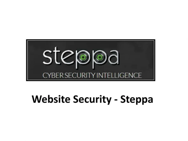 Website Security - Steppa