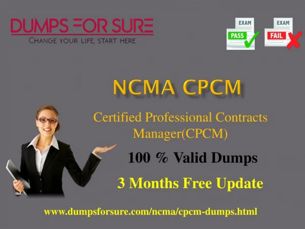 CPCM dumps pdf free download - Dumps for Sure