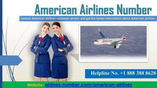 Just Call on American Airlines Number 1 888 388 8628 | Flight Reservations