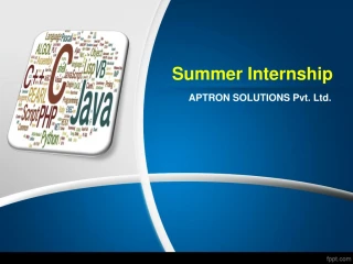 Summer Training in Gurgaon - slide 1