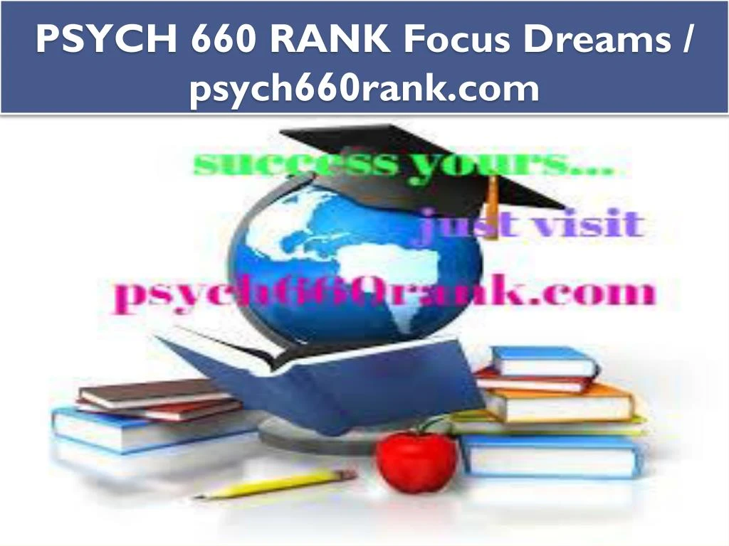 psych 660 rank focus dreams psych660rank com