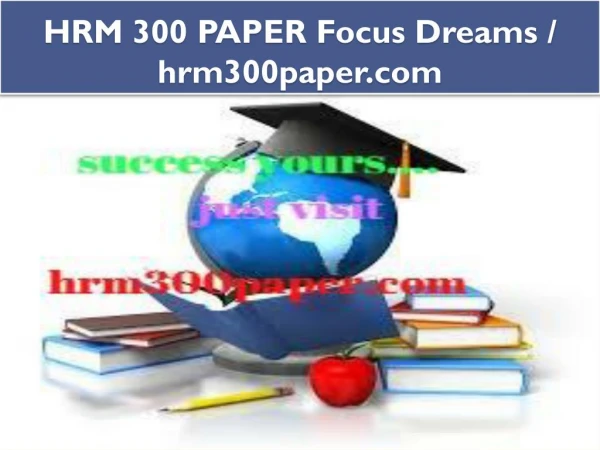 HRM 300 PAPER Focus Dreams / hrm300paper.com