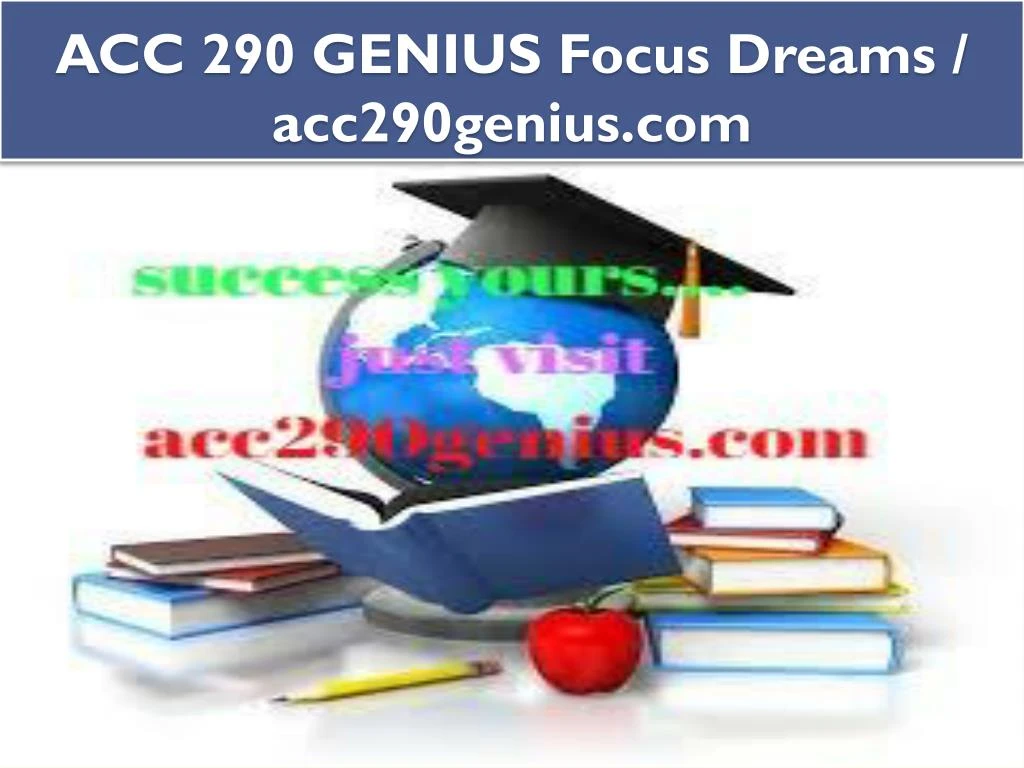 acc 290 genius focus dreams acc290genius com
