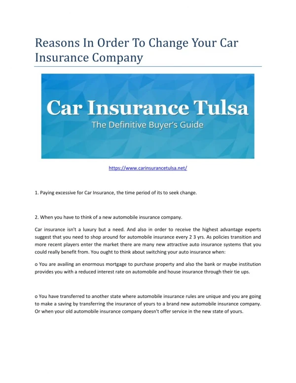 car insurance tulsa