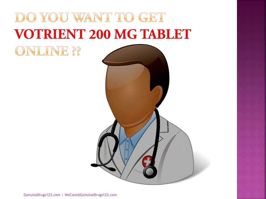 do you want to get votrient 200 mg tablet online