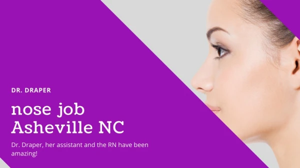 Nose Job Asheville NC
