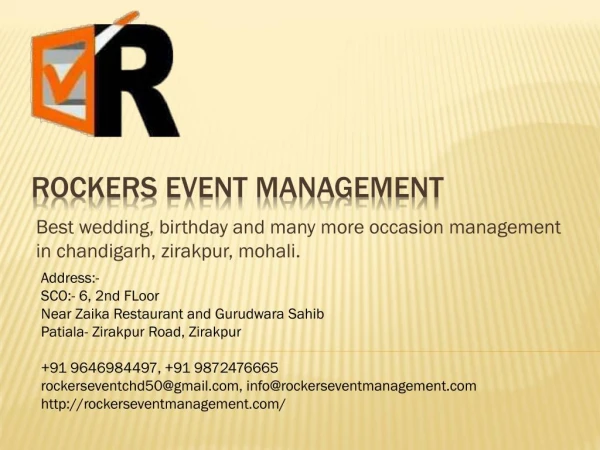 Event Management Company in Jaipur