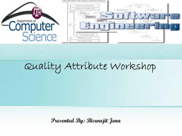 Quality Attribute Workshop