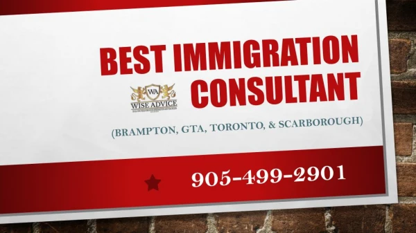Best Immigration Consultant Agency Canada | Wise Advice