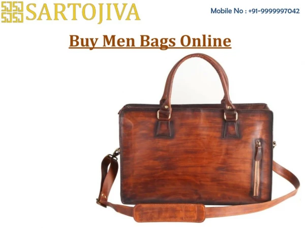 Buy men bags online