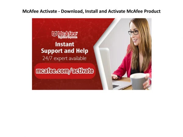 www.mcafee.com/activate - How to Install and Activate McAfee Product