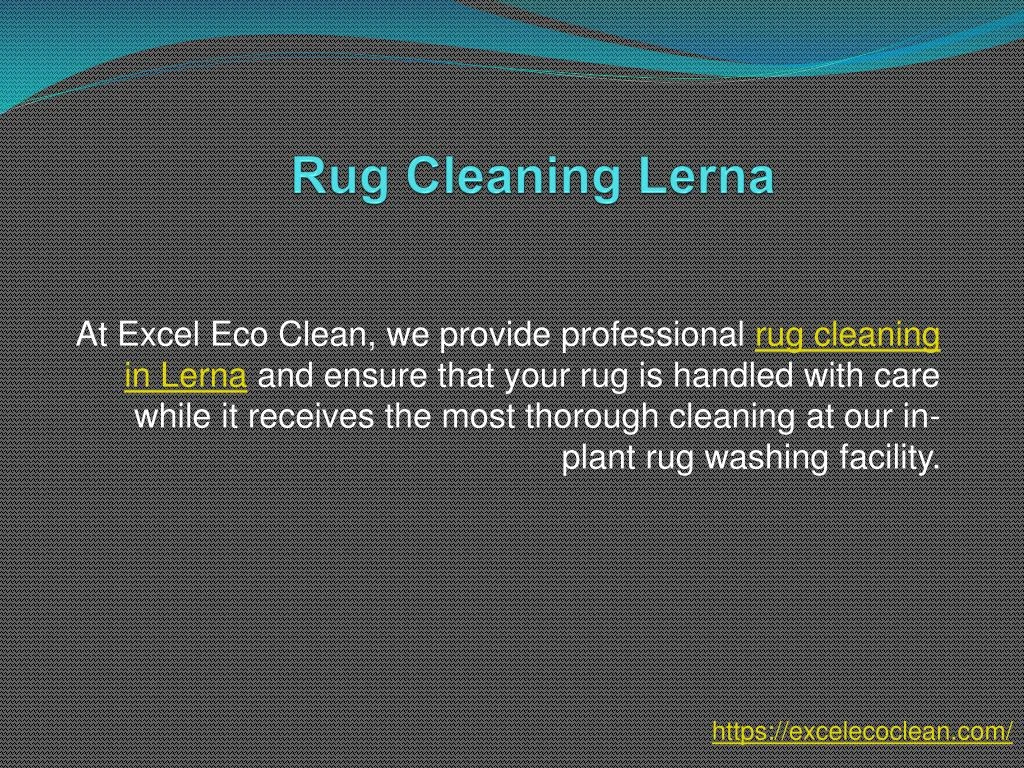 rug cleaning lerna