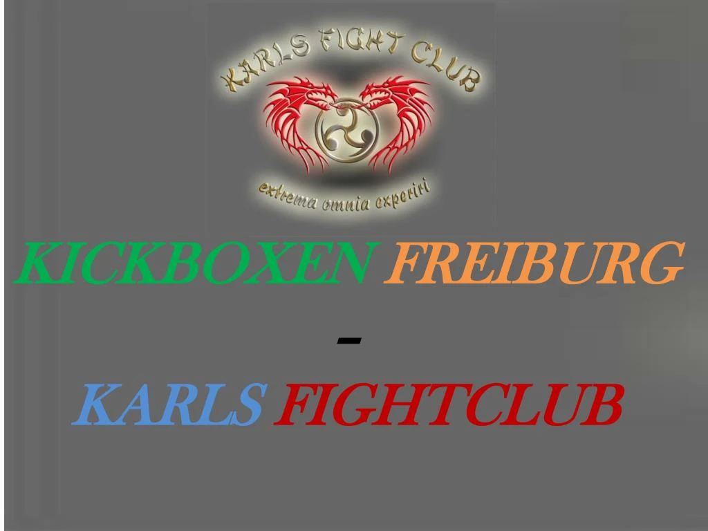 kickboxen freiburg karls fightclub