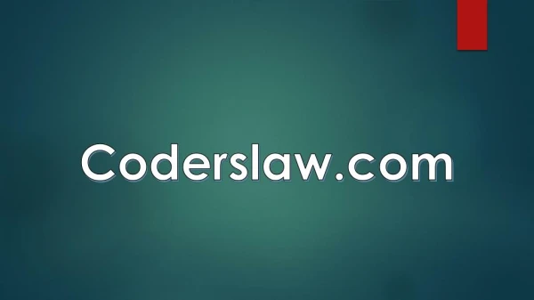 CODERSLAW.COM