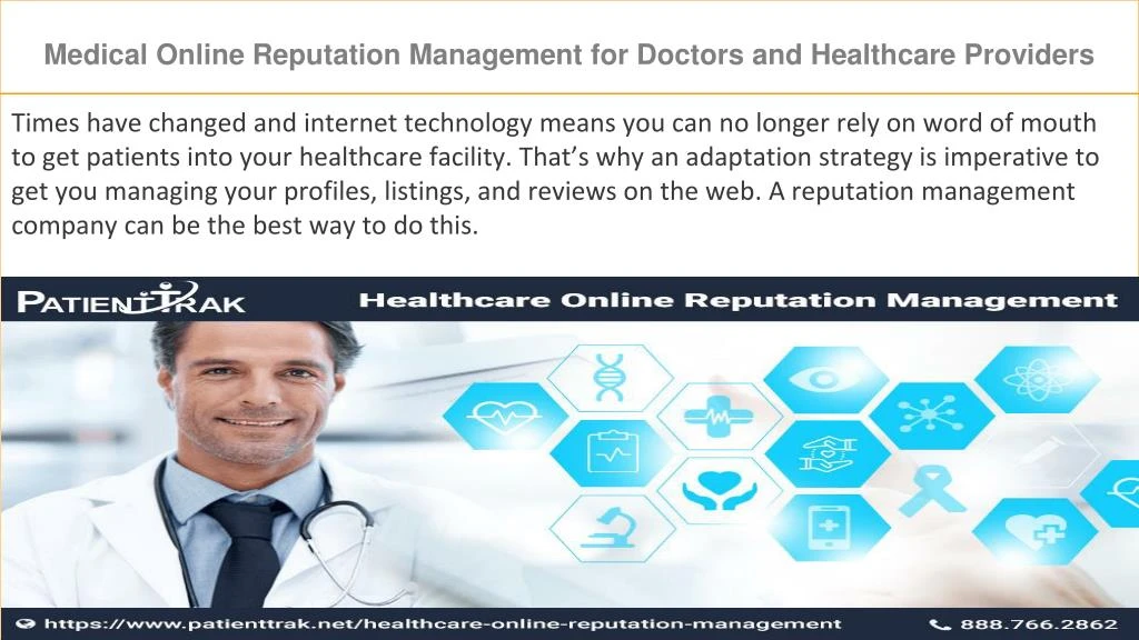 medical online reputation management for doctors and healthcare providers