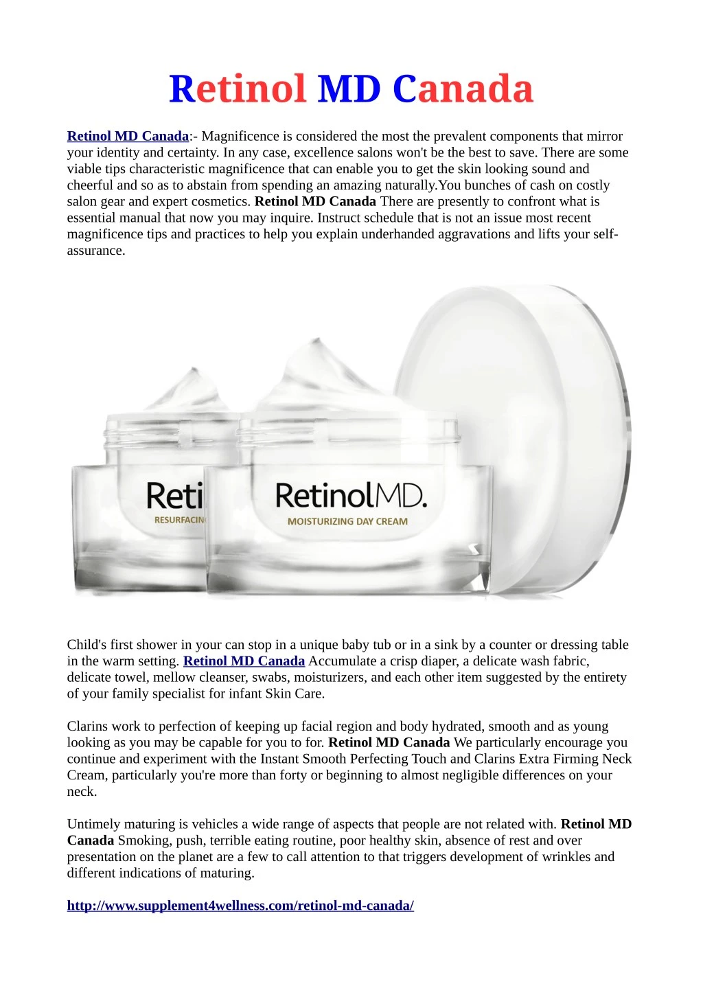 retinol md canada