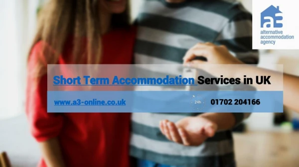 Short Term Accommodation in Essex and UK