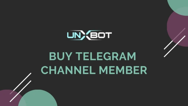 Buy Telegram Channel Member