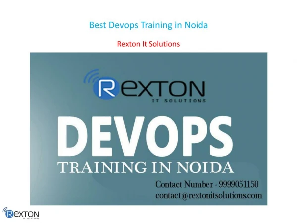 Best Devops Training in Noida