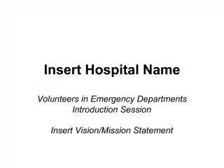 Insert Hospital Name - slide 1