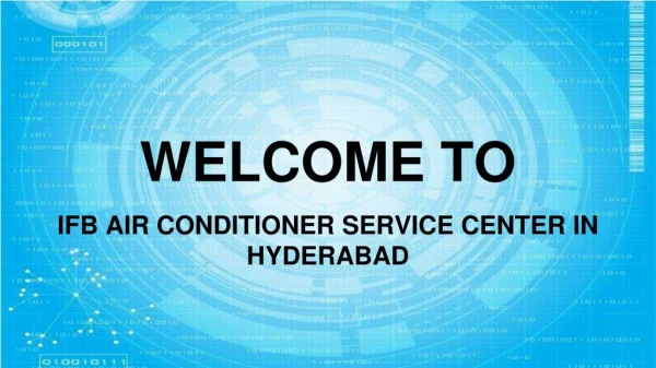 ifb air conditioner service center in hyderabad