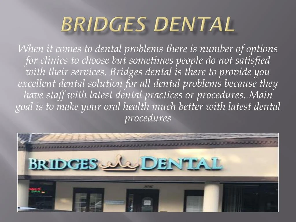 bridges dental