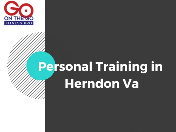 Personal Training in Herndon Va