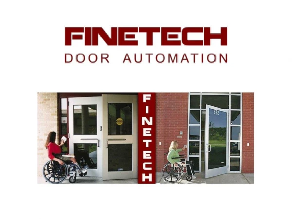 automated door services in ontario-FineTech Door Automation