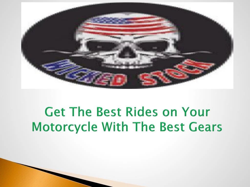 get the best rides on your motorcycle with the best gears