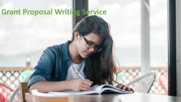 Grant Proposal Writing Service