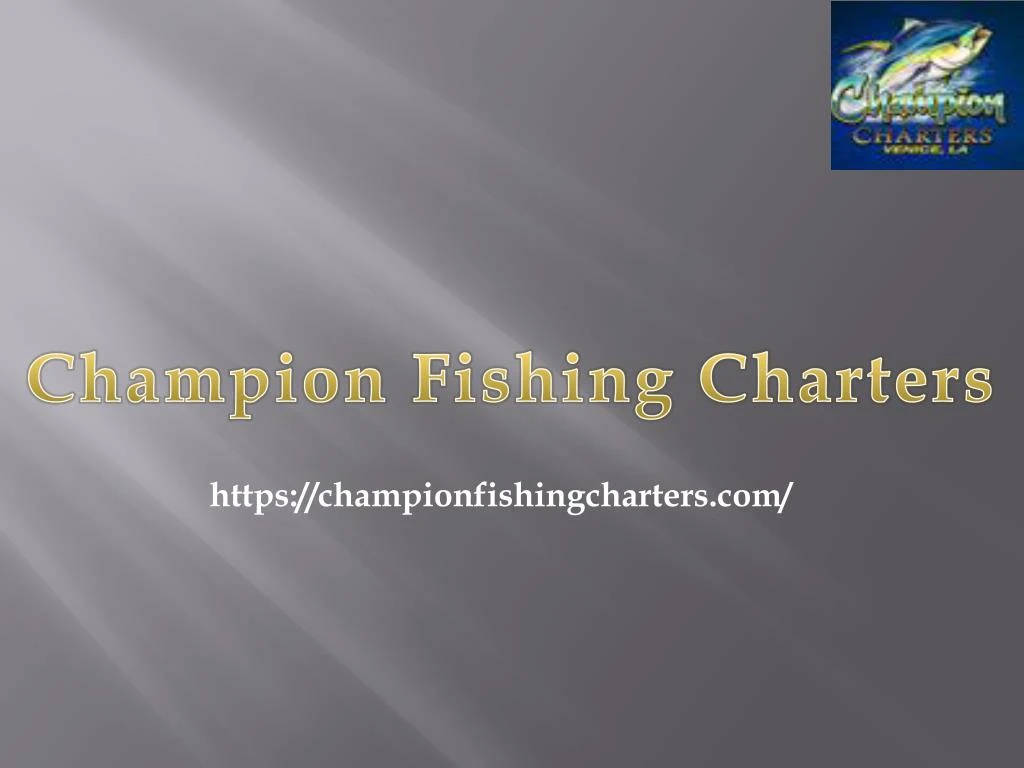 champion fishing charters