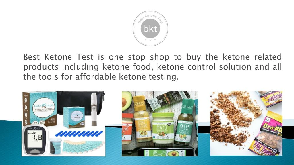 best ketone test is one stop shop