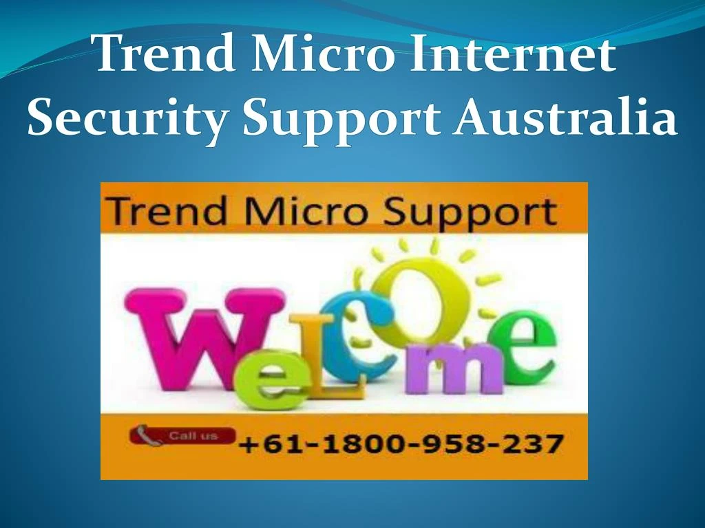 trend micro internet security support australia