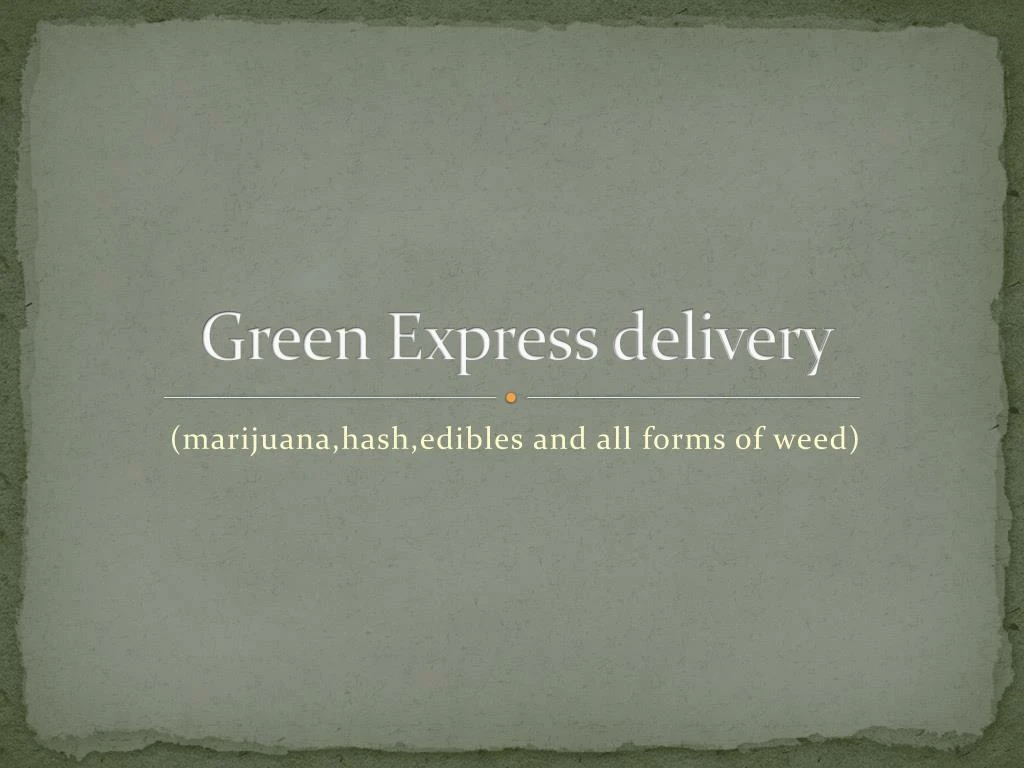 green express delivery