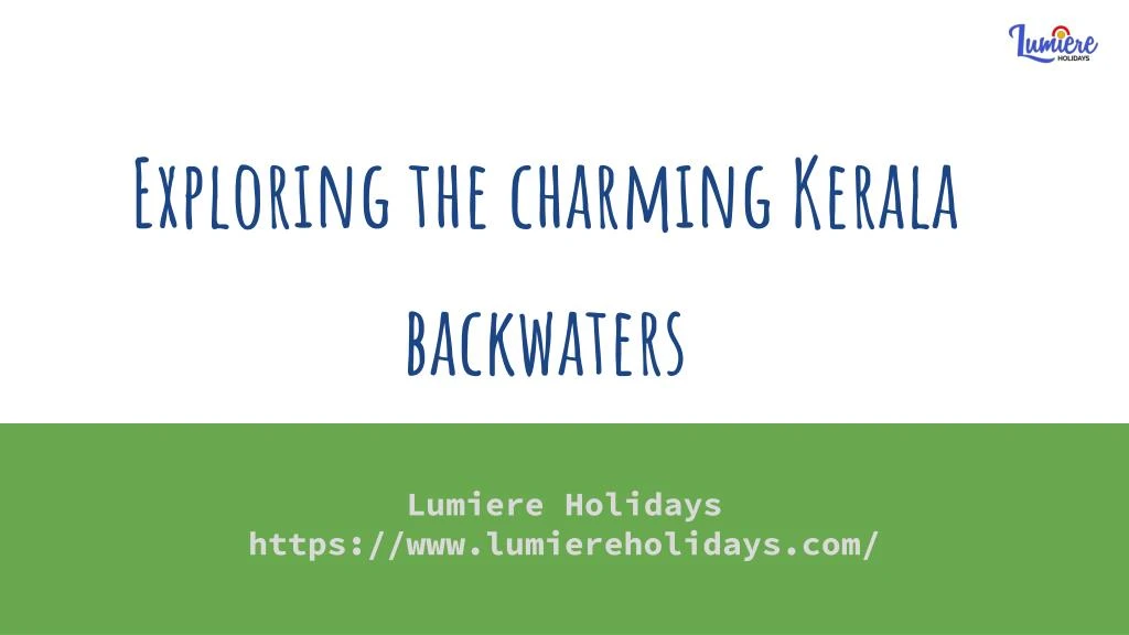 exploring the charming kerala backwaters