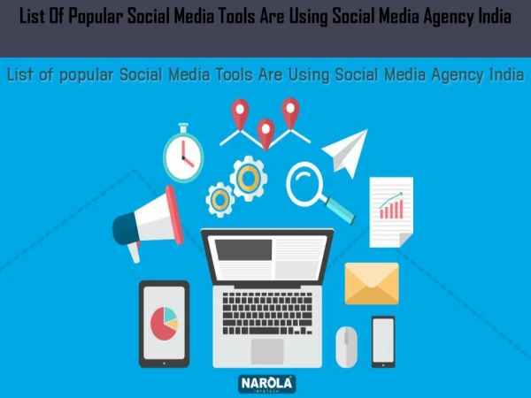 List Of Popular Social Media Tools Are Using Social Media Agency India