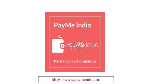 Apply Payday loans online in India- Payme India