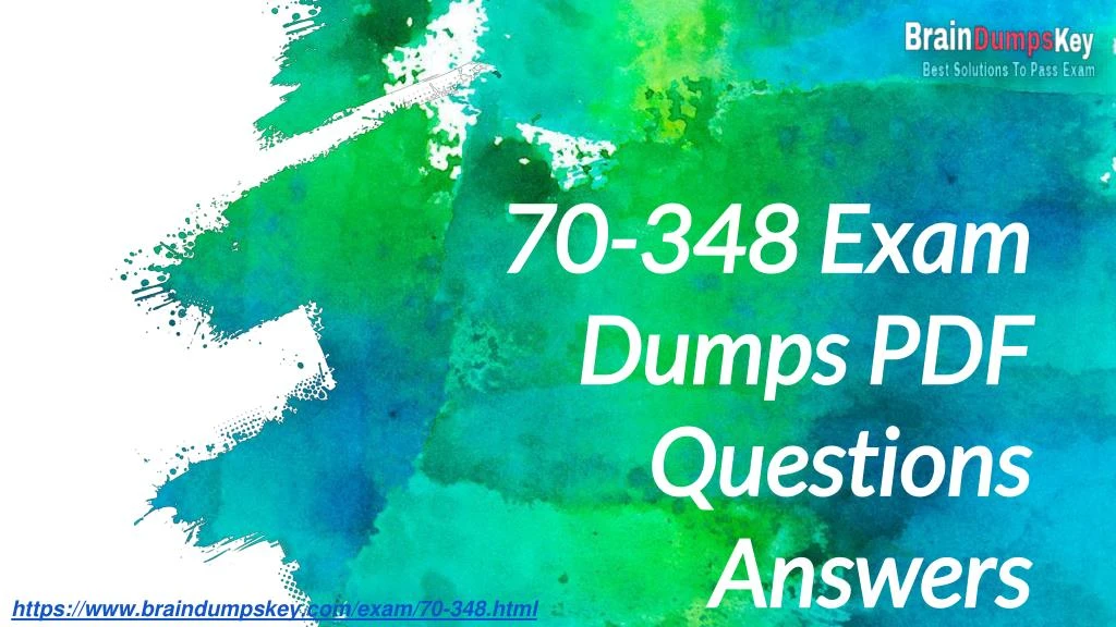 70 348 exam dumps pdf questions answers