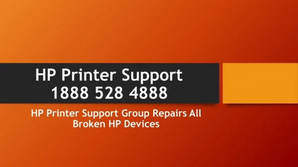 HP Printer Support Group Repairs All Broken HP Devices- Free PDF