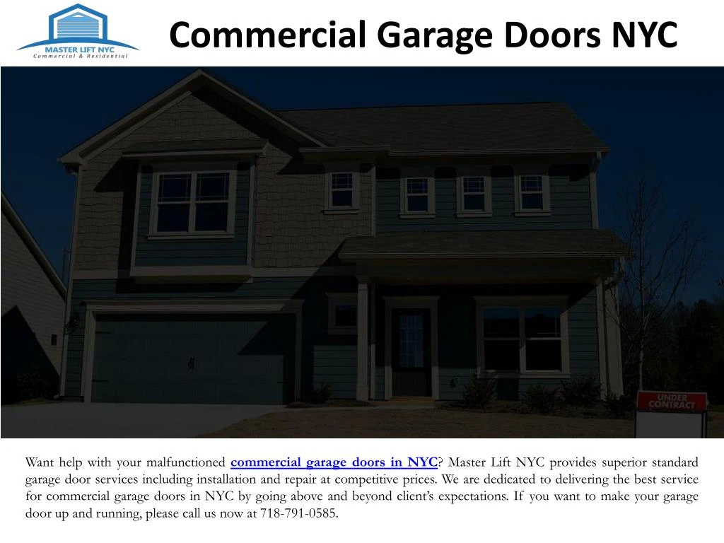 commercial garage doors nyc