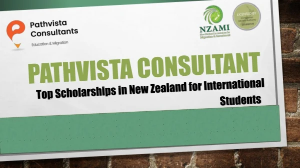 Best immigration Consultants in Chandigarh - Top Scholarships in New Zealand for International Students - Pathvista Cons