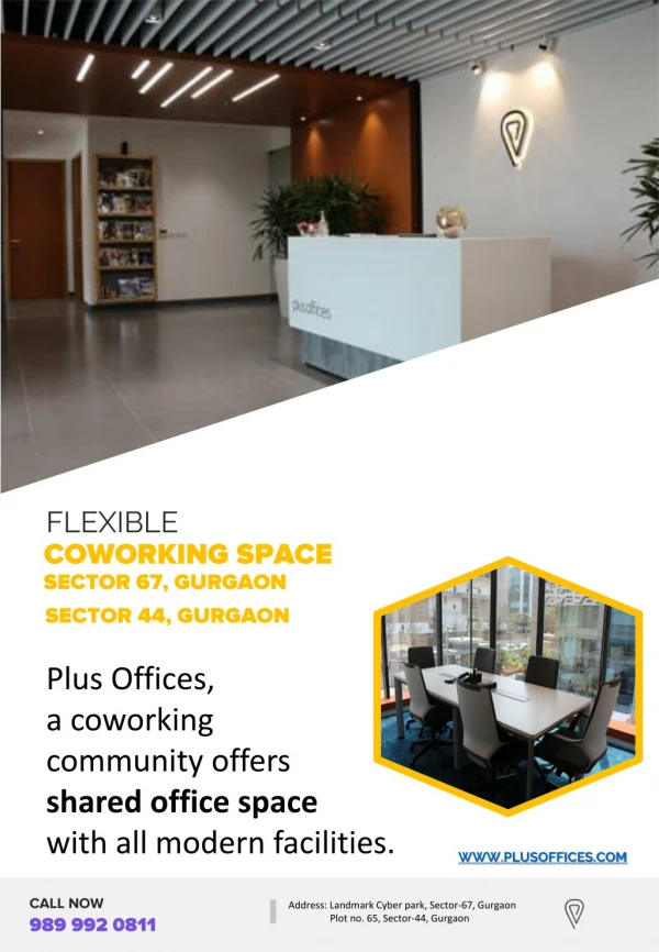 Affordable Coworking Space in Gurgaon